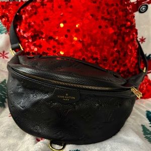 Louis Vuitton Empreinte leather black bumbag